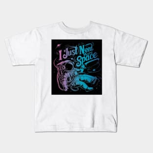 I Just Need More Space Kids T-Shirt